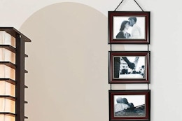 a collage frame on a wall