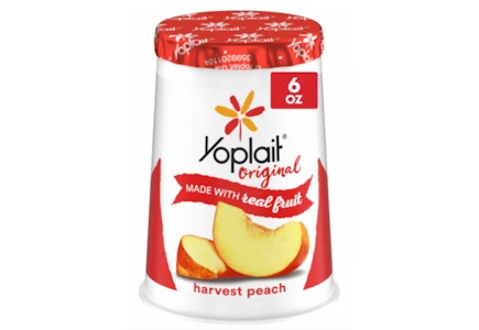 12 Yoplait Yogurt Cups