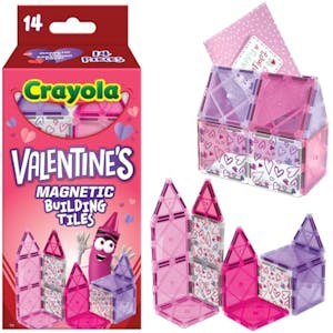 Crayola Valentine's Day Tiles