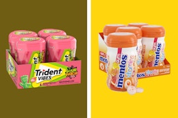 BOGO Free Mentos and Trident Bulk Gum Packs on Amazon (Save 75%) card image