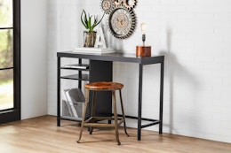 Walmart Mainstays storage desk