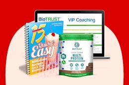 Try BioTrust's Low-Carb Protein Powder for Free (Just Pay $6.95 Shipping) card image