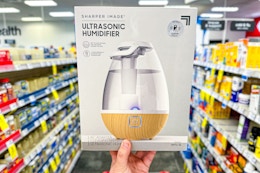 Sharper Image Humidifier, Only $25.79 at CVS card image