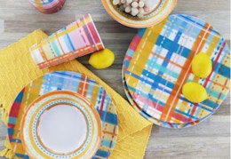 home depot melamine dinnerware set