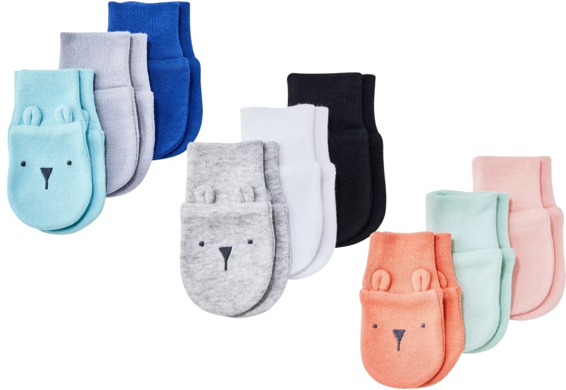 Baby Mittens 3-Pack