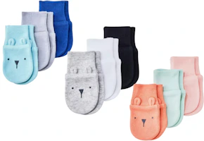 Baby Mittens 3-Pack
