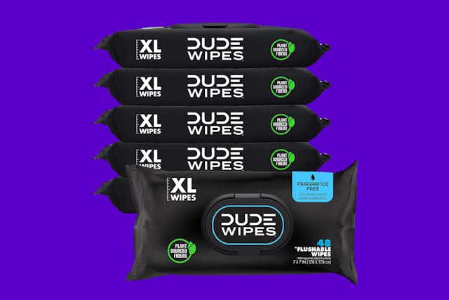 Dupe Wipes 6-Pack, as Low as $16.37 on Amazon card image