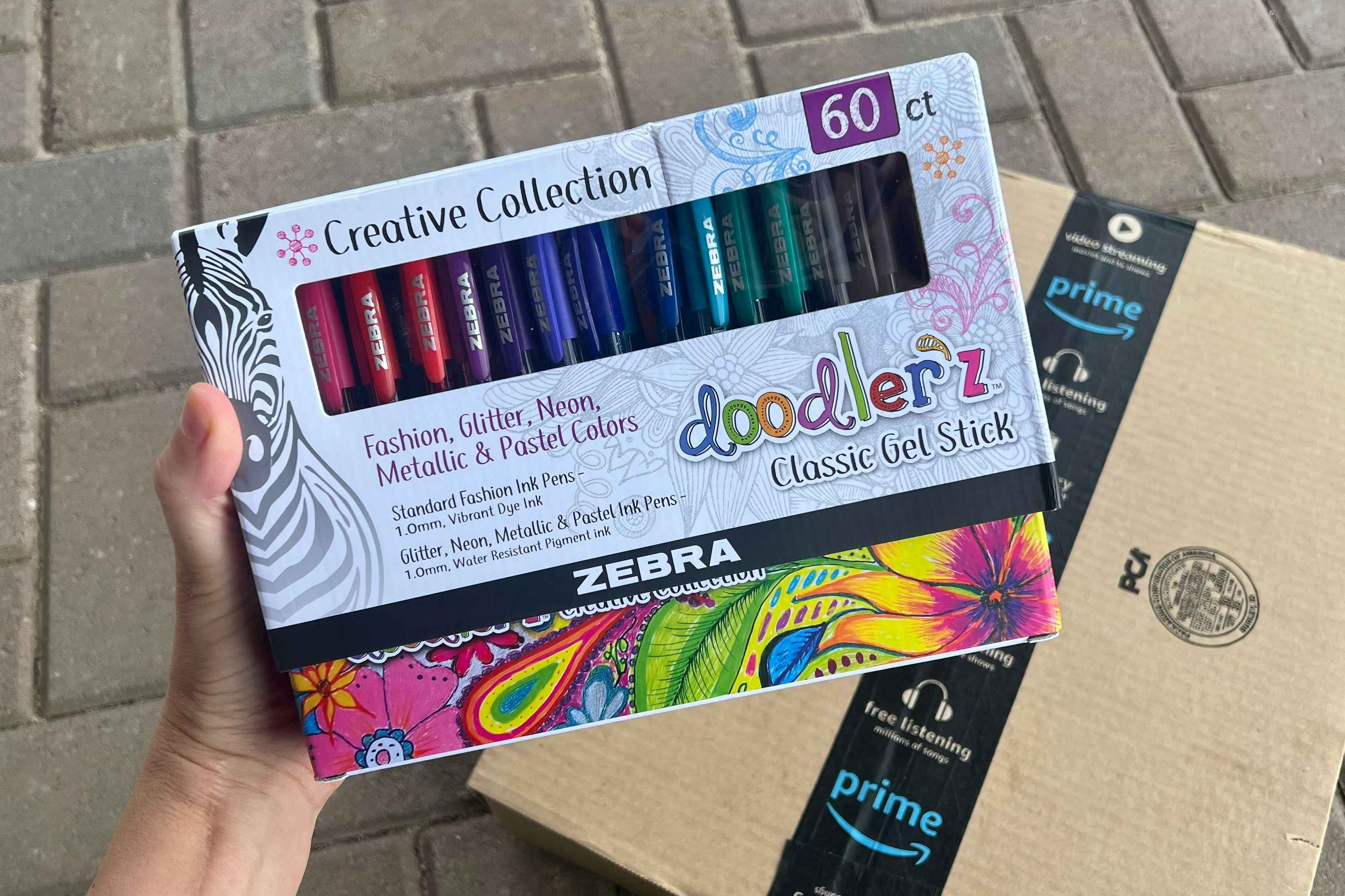 Zebra Multicolor Gel Pens 60-Pack, Only $7.97 on Amazon