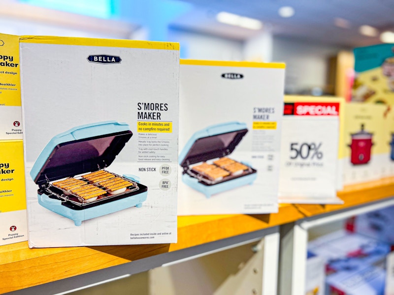 smores maker on a shelf