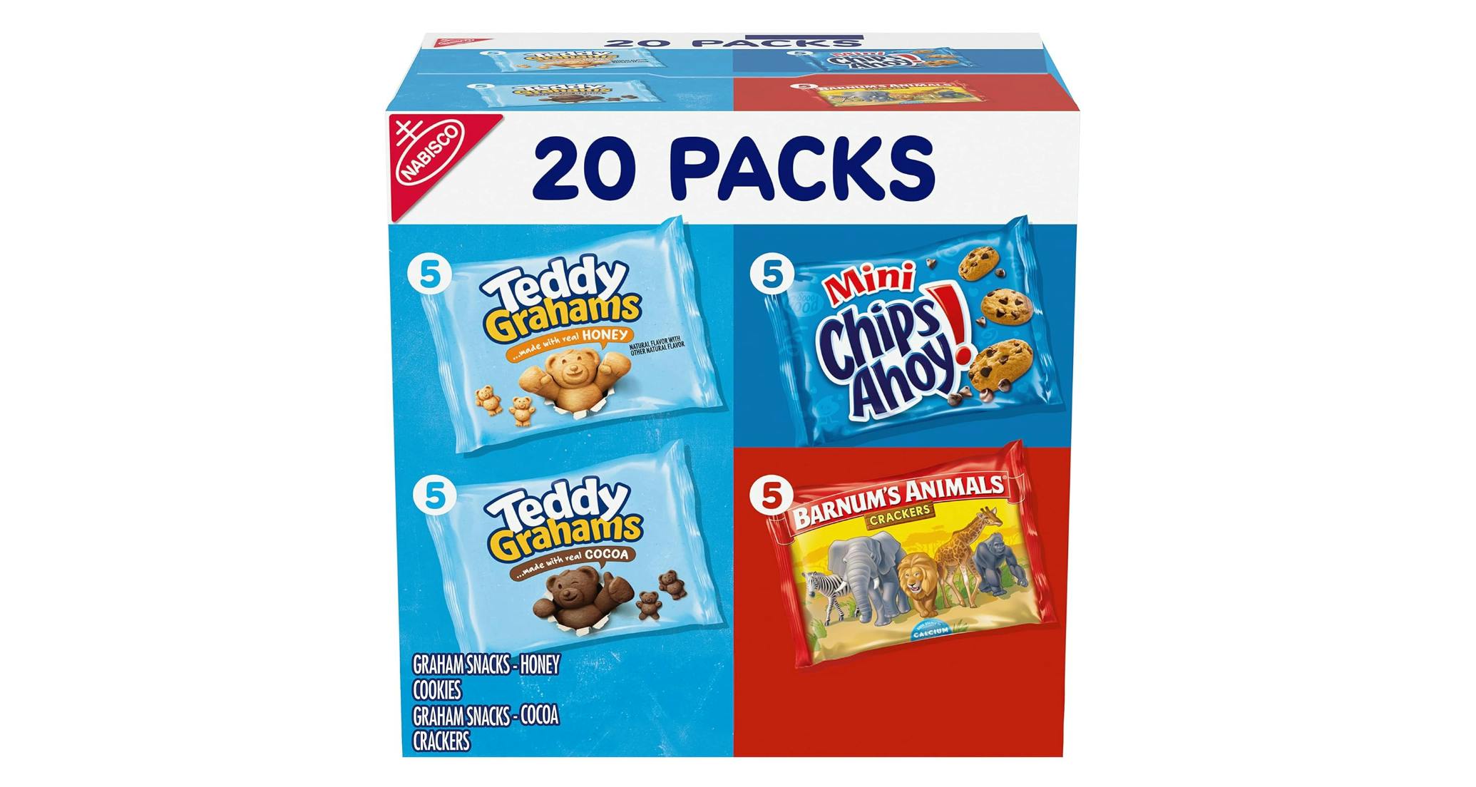 Nabisco Fun Shapes Mix 20-Pack