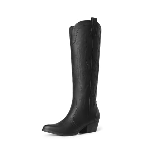 DREAM PAIRS Women's Cowboy Boots