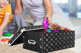 Storage Bin Set of 3, Only $9.99 on Amazon (Reg. $19.99) card image