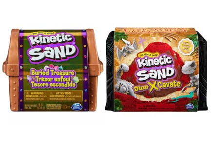 2 Kinetic Sand Toys