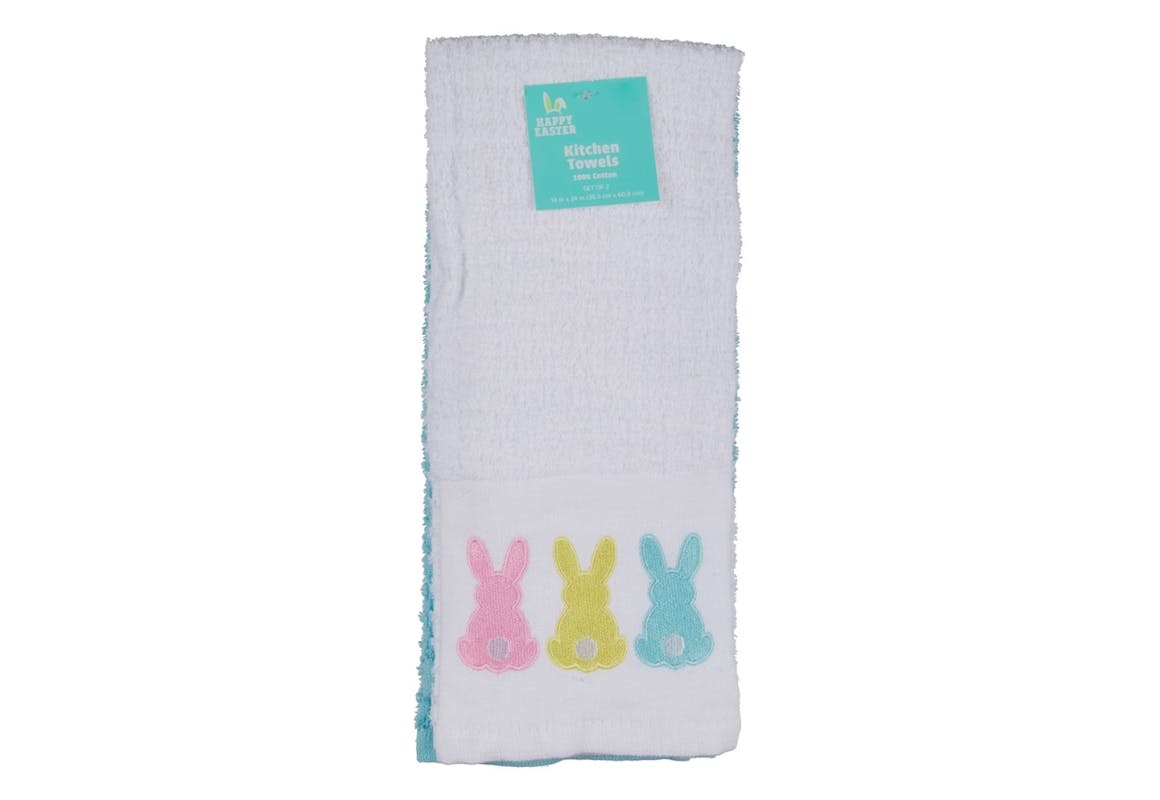 2 Easter Kitchen Towel Sets