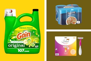Amazon Promo Round Up Collage: Bic, Gain & More