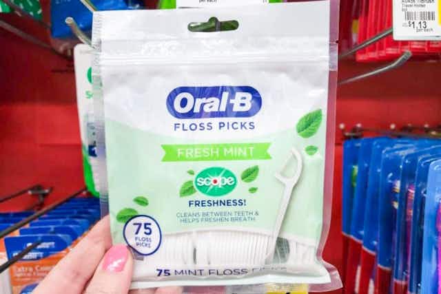 Oral-B Floss Picks, Only $1.35 With Dollar General Coupon card image