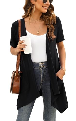 Women's Short Sleeve Cardigan