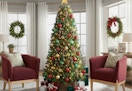 6.5' pre-lit christmas tree