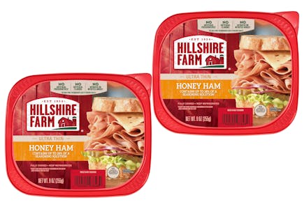 2 Hillshire Farm Lunch Meats