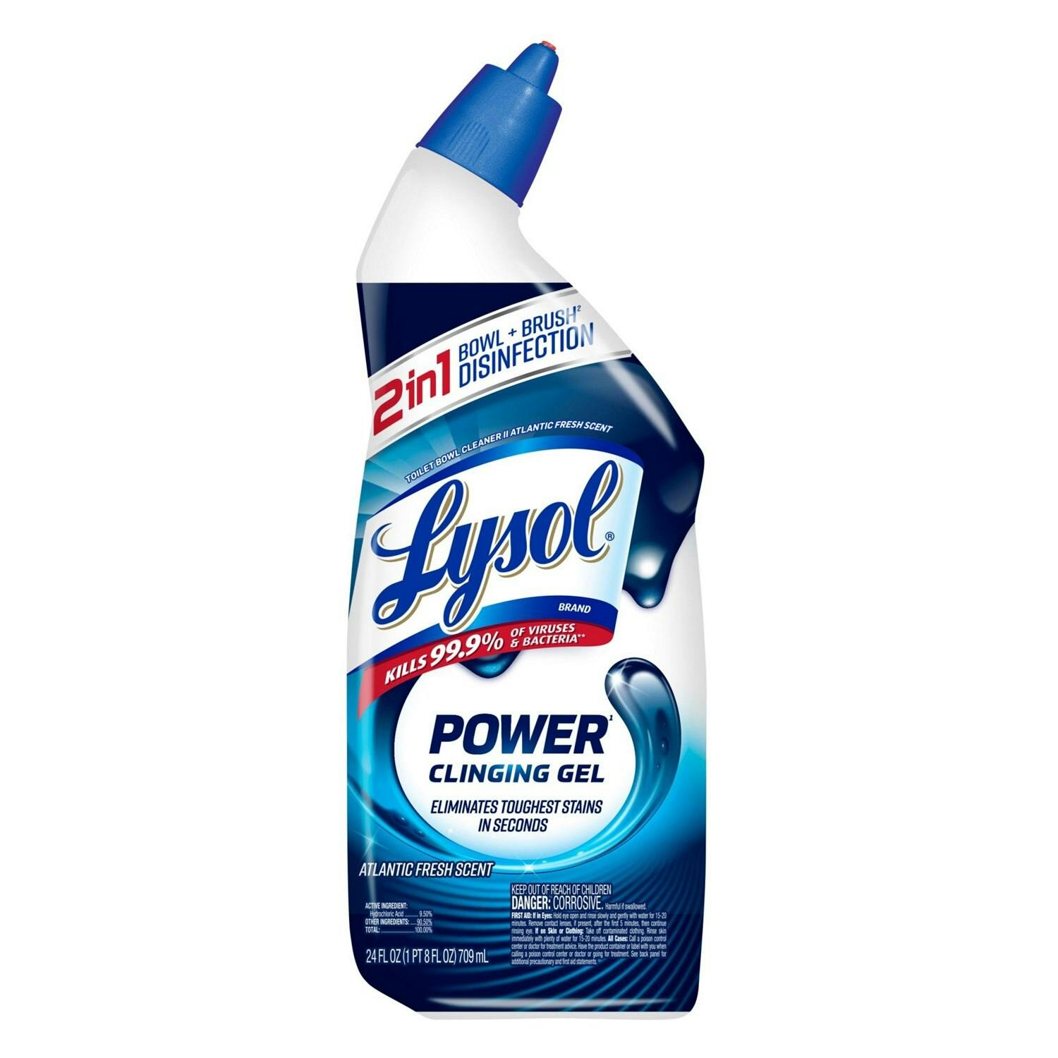 2 Lysol Toilet Bowl Cleaners
