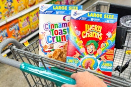 General Mills Large-Size Cereal, Only $2.50 at Kroger (Reg. $7) card image