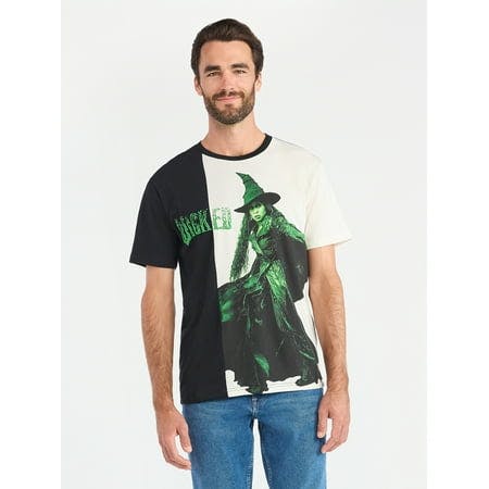 Men's Colorblocked Graphic Tee
