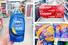 Top Walgreens Coupon Deals: $0.50 Colgate, $1.99 Dawn, B1G2 Arm & Hammer card image