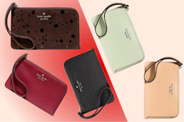 5 Kate Spade Wristlet colors