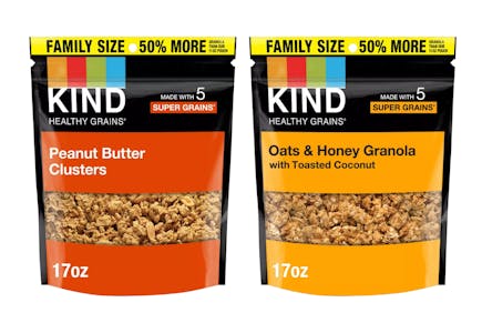 2 Kind Granola Family-Size Bags