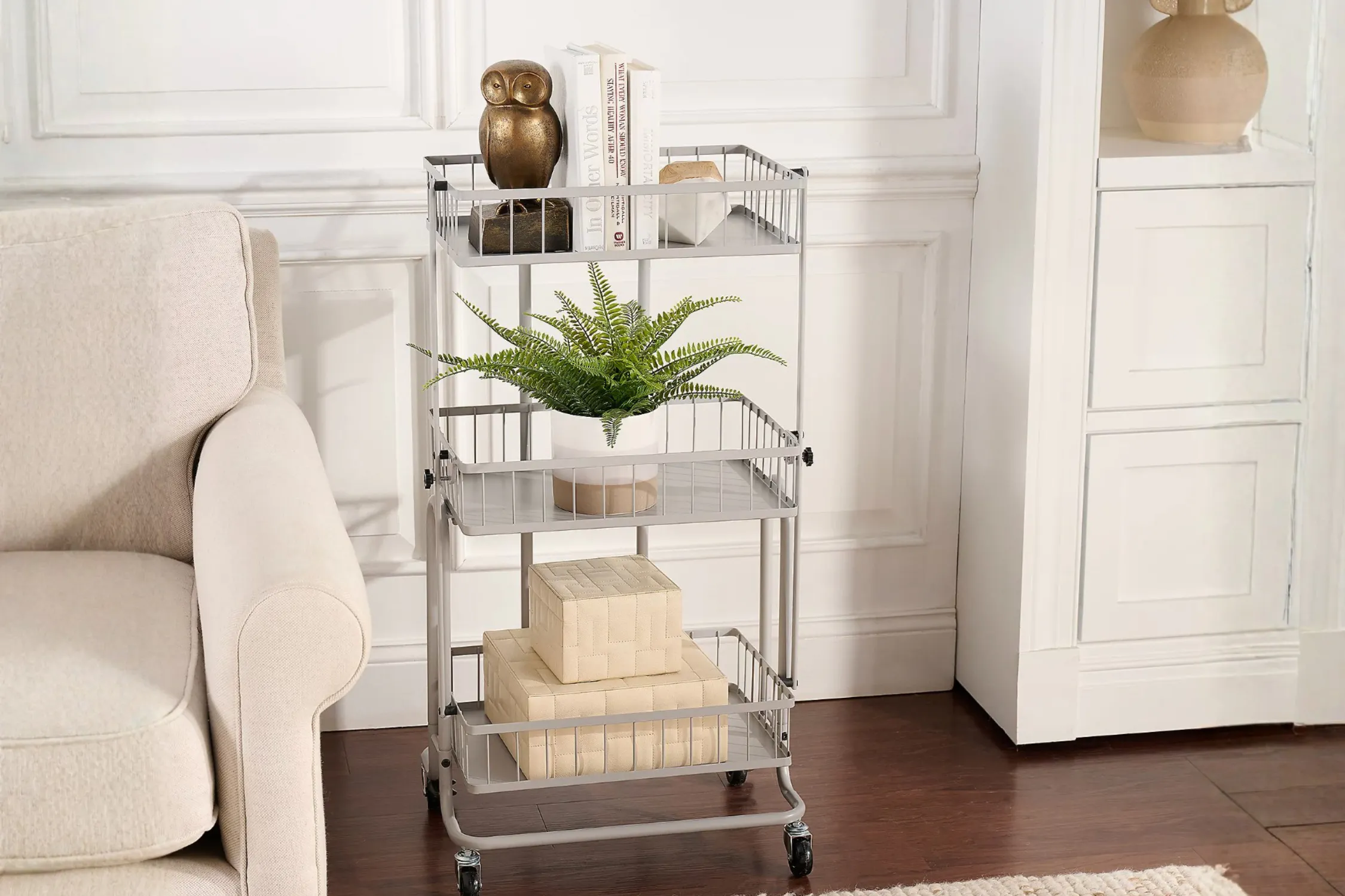 This Rolling Kitchen Cart Is deal at QVC