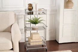 rolling kitchen cart