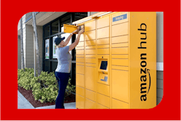 amazon boxes on a porch