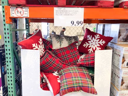 Brentwood Originals Holiday Stockings Decorative Pillow