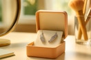 feather cuff earrings