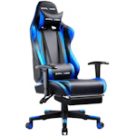 Gaming Chair with Footrest