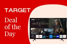 Target Deal of the Day: $170.99 Hisense 55-Inch Xumo Smart TV card image