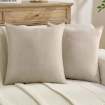 Chenille Throw Pillow Covers