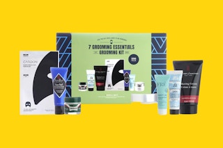 men's essentials grooming kit