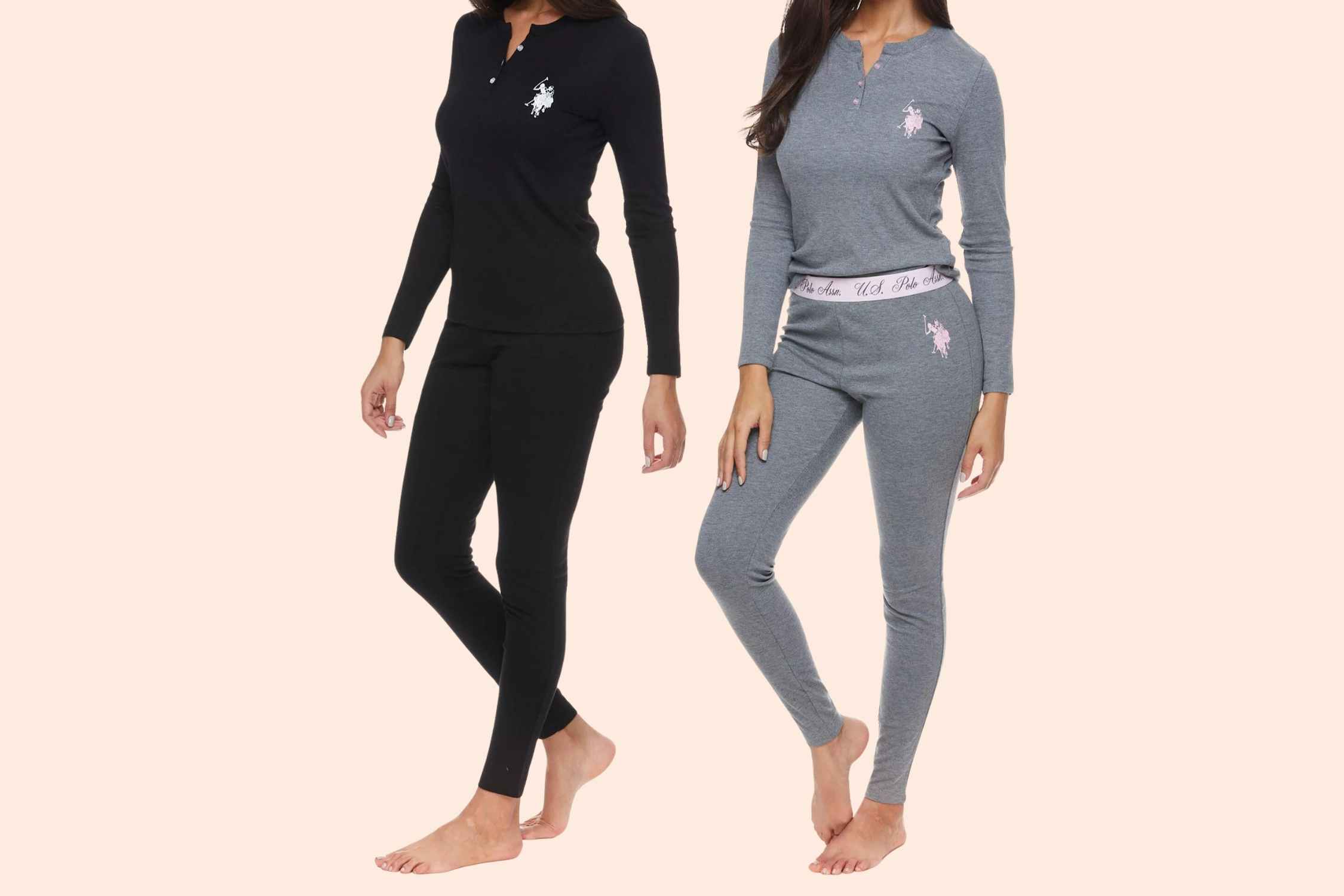 U.S. Polo Assn. Women's Loungewear Sets on Clearance for $11 at Walmart