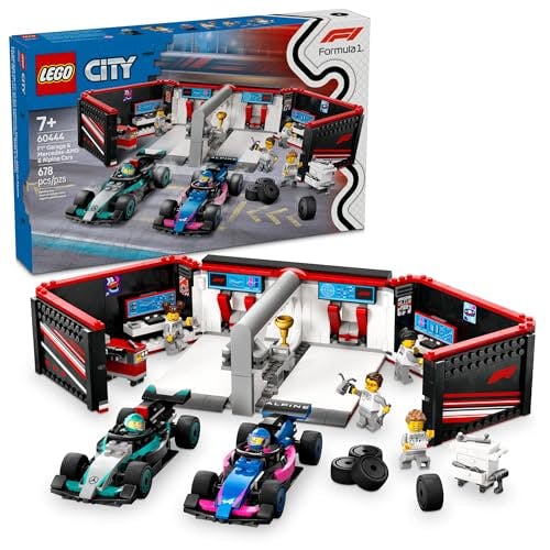 LEGO City F1 Garage & Cars Set