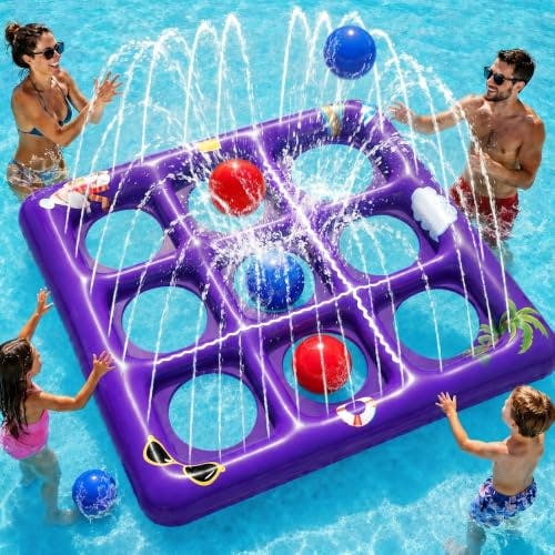 Inflatable Tic-Tac-Toe Game