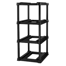 Sterilite 4 Tier Tote Rack