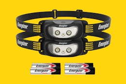 Energizer LED Headlamp 2-Pack, Just $9.18 on Amazon card image