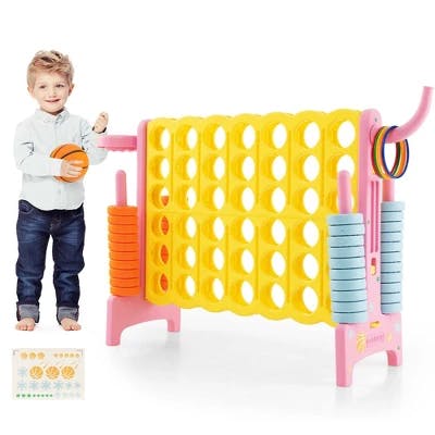 Costway Giant 4-in-a-Row Game Set