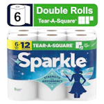 Sparkle Tear-A-Square Paper Towels