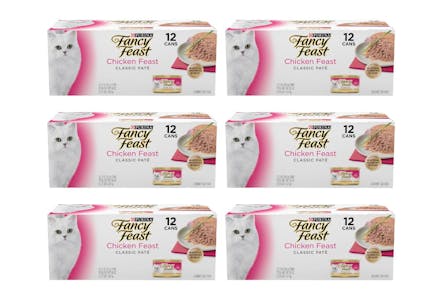 3 Fancy Feast Wet Cat Food 2-Packs