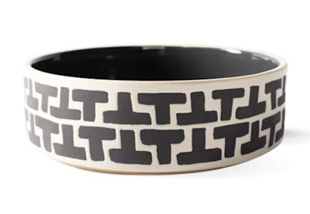 Stoneware Pet Bowl