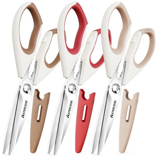 Astercook Kitchen Scissors 3-Pack