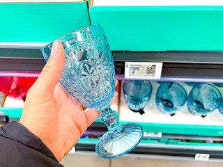 glass goblet
