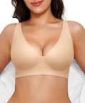 Wireless Push-Up Seamless Bra